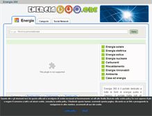 Tablet Screenshot of energia360.org